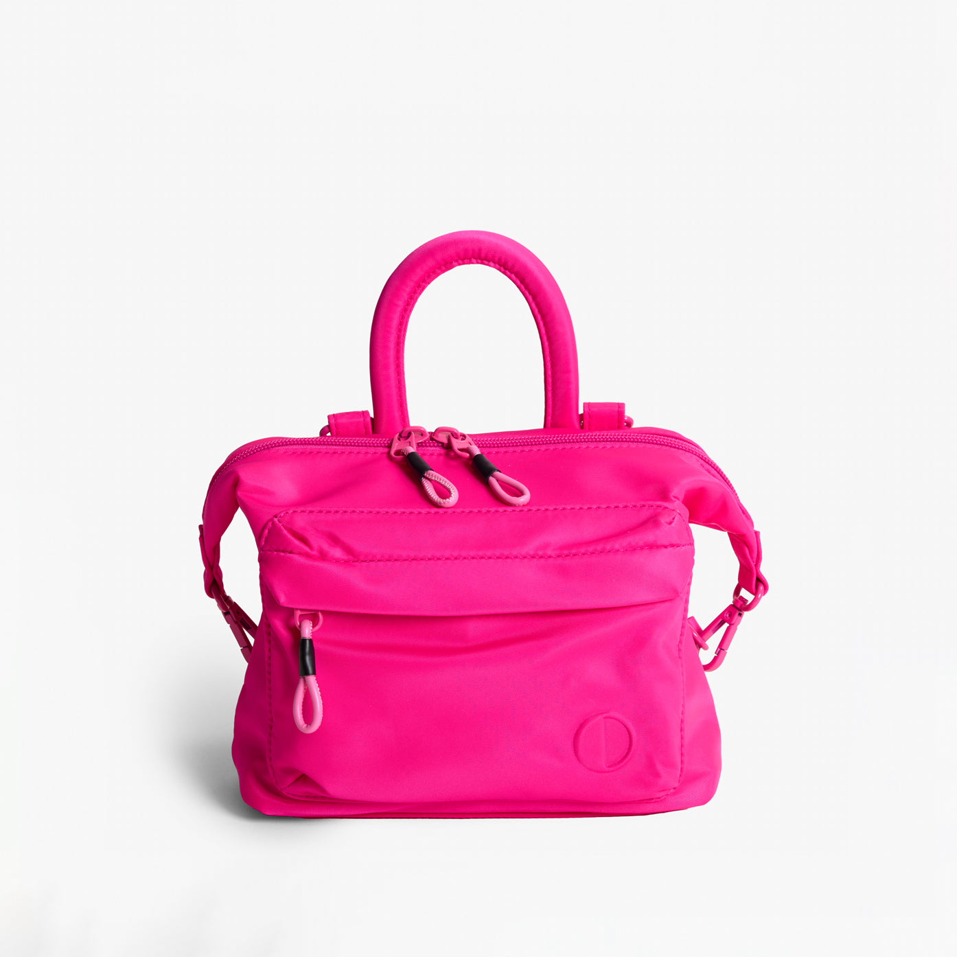 Practice Karma Mini Crossbody bag in Dragonfruit hot pink color